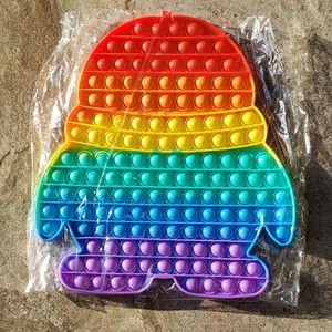 Jumbo Penguin Shaped Bubble Pop It Fidget